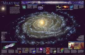 National Geographic Milky Way poster